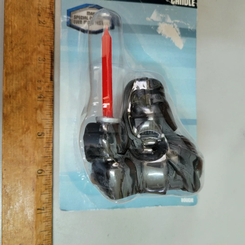 RARE! Star Wars Darth Vader Hallmark Party Candle Lightsaber WicK New 2012